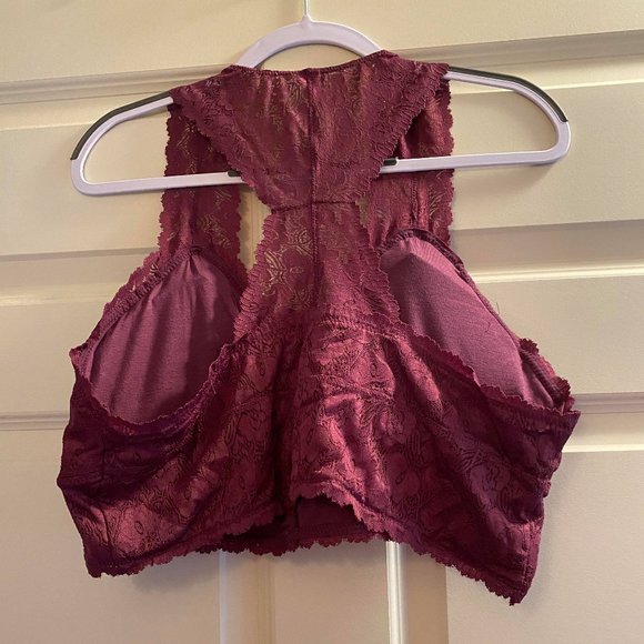 Zenana 3X Bralette NWT Purple Lace - Picture 2 of 2